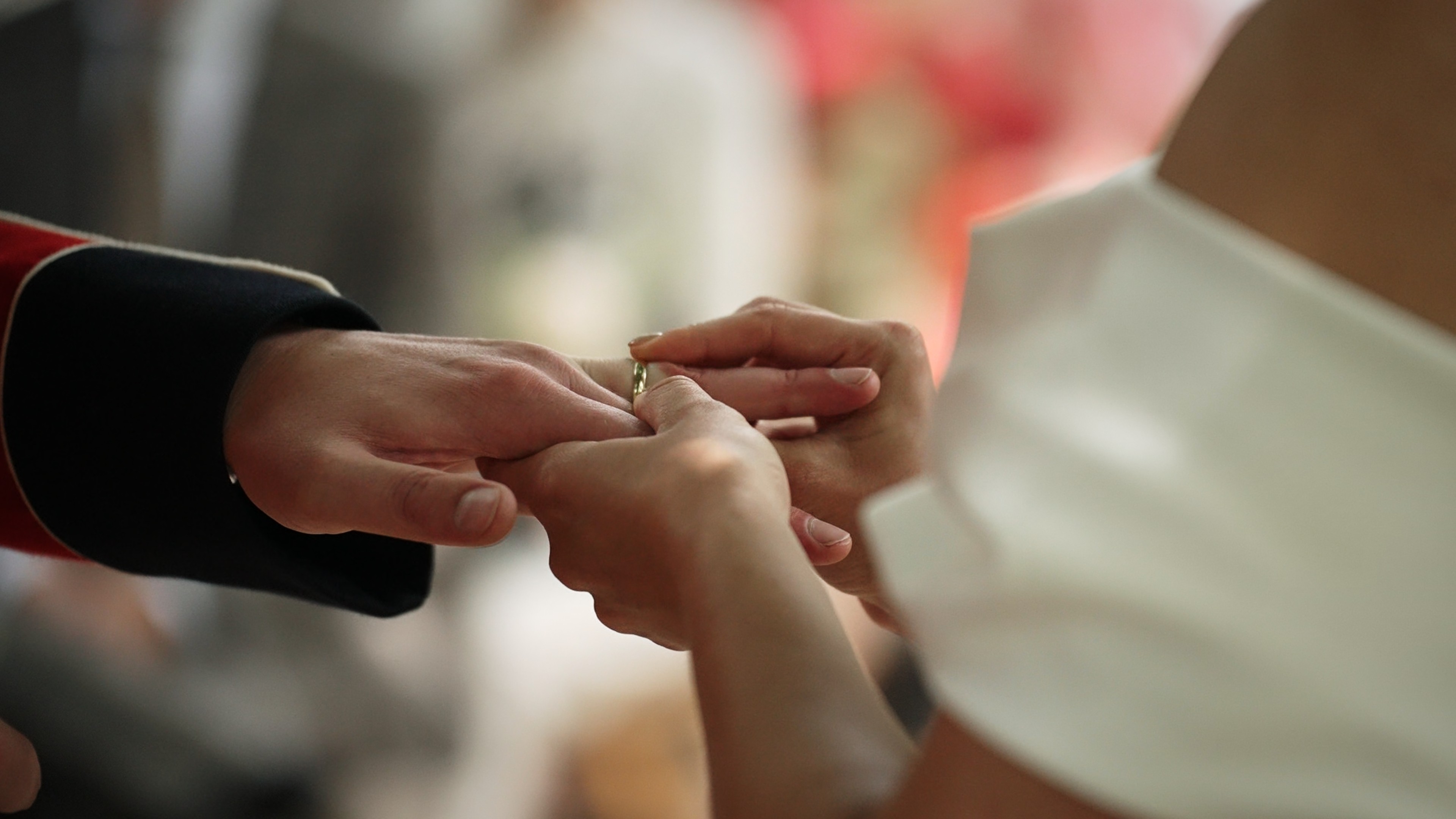 Girl with glasses look up