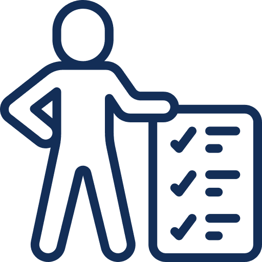 Icoon leiderschap en organisatie bij bedrijfsevent of team building activiteit