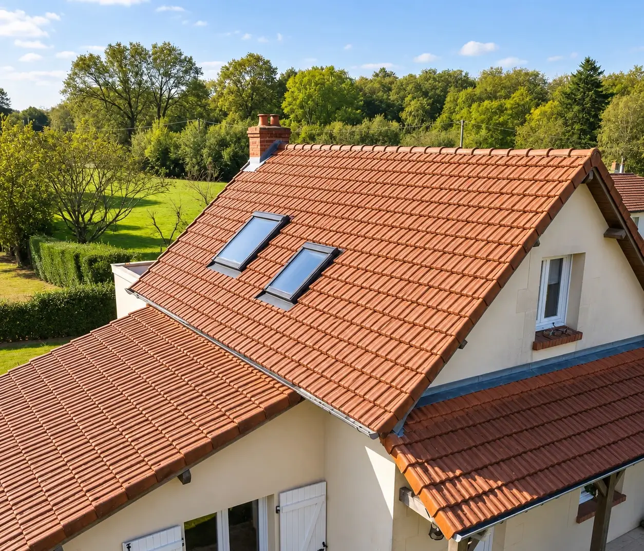 Maison extérieur propre