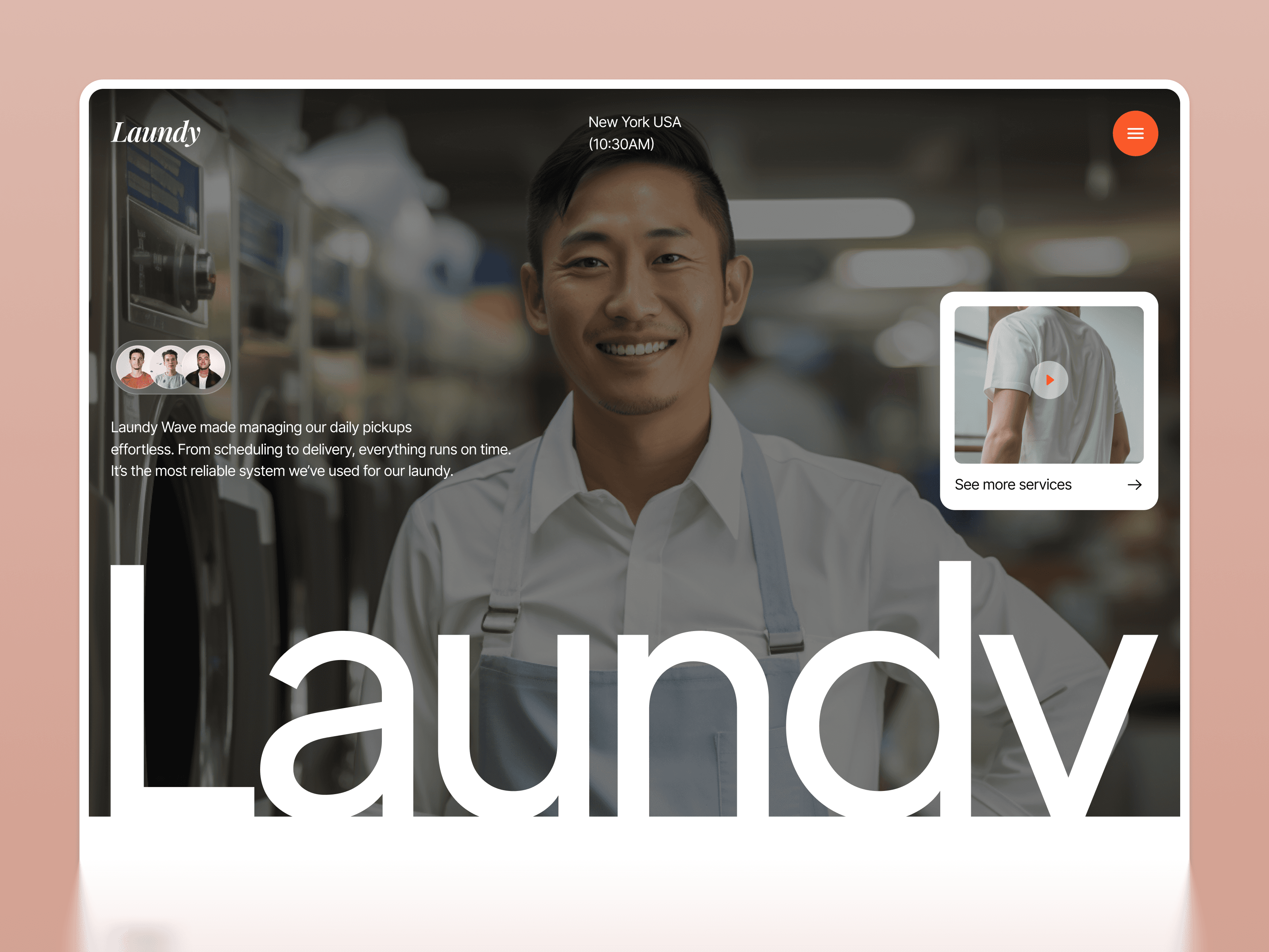 washing services template