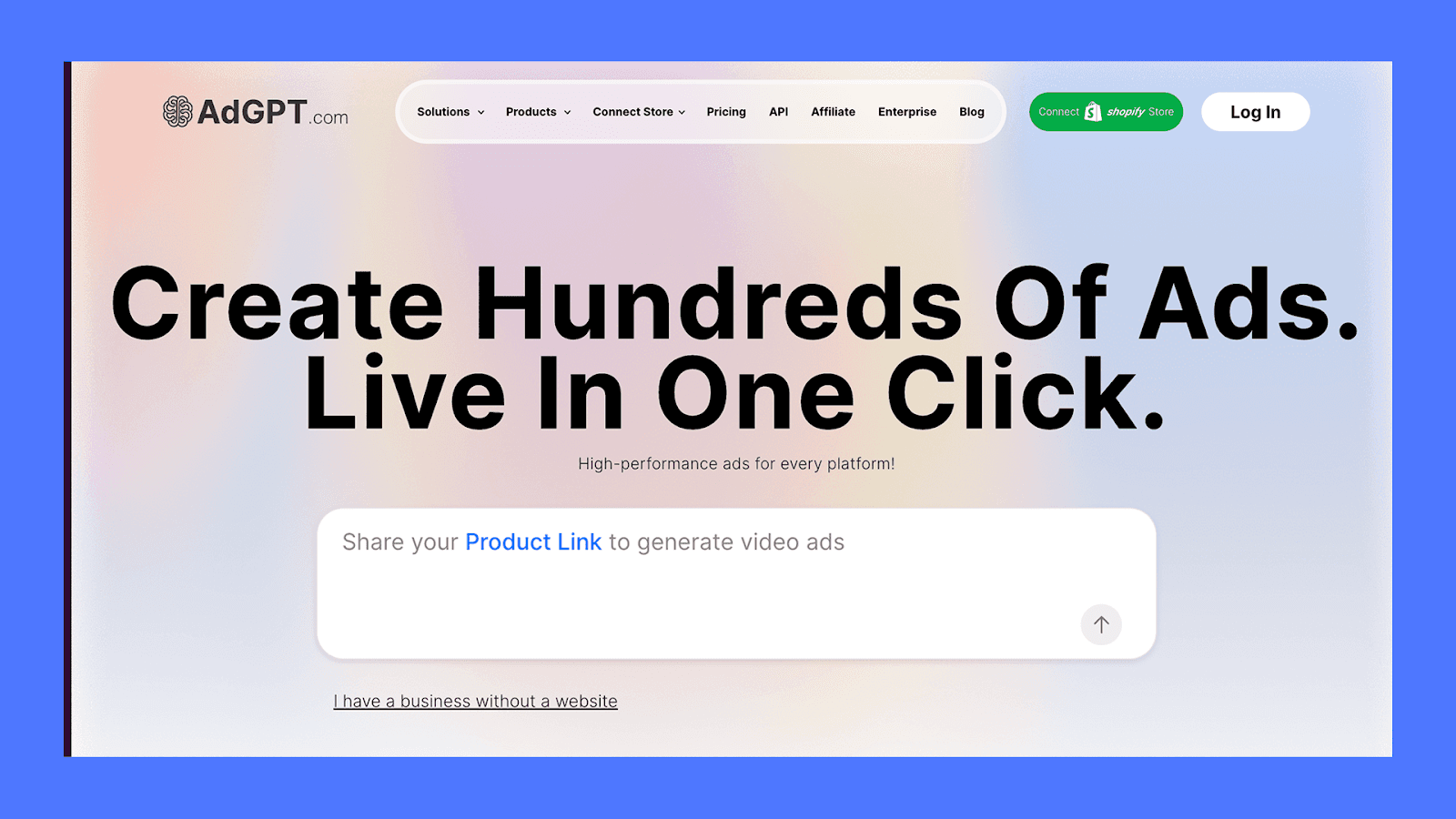 AdGPT - Best TikTok AI Ad Generators