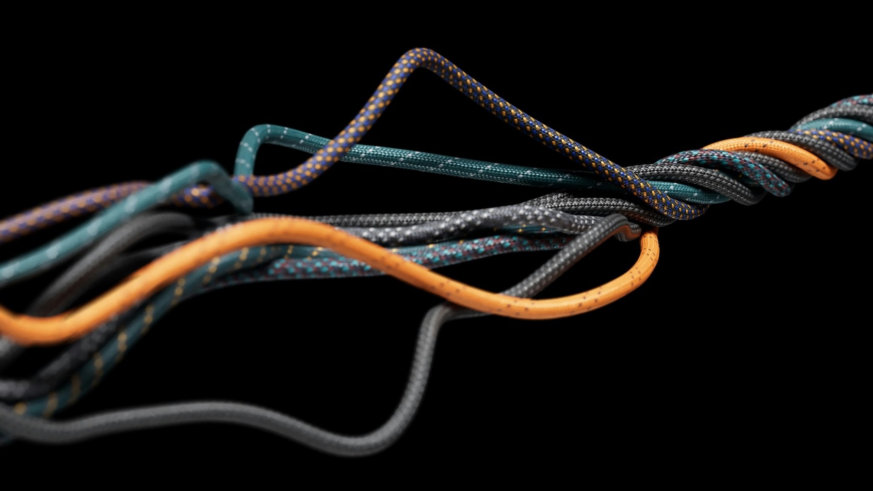 Rope strands being woven together to represent AI sales coaching and consistent performance growth