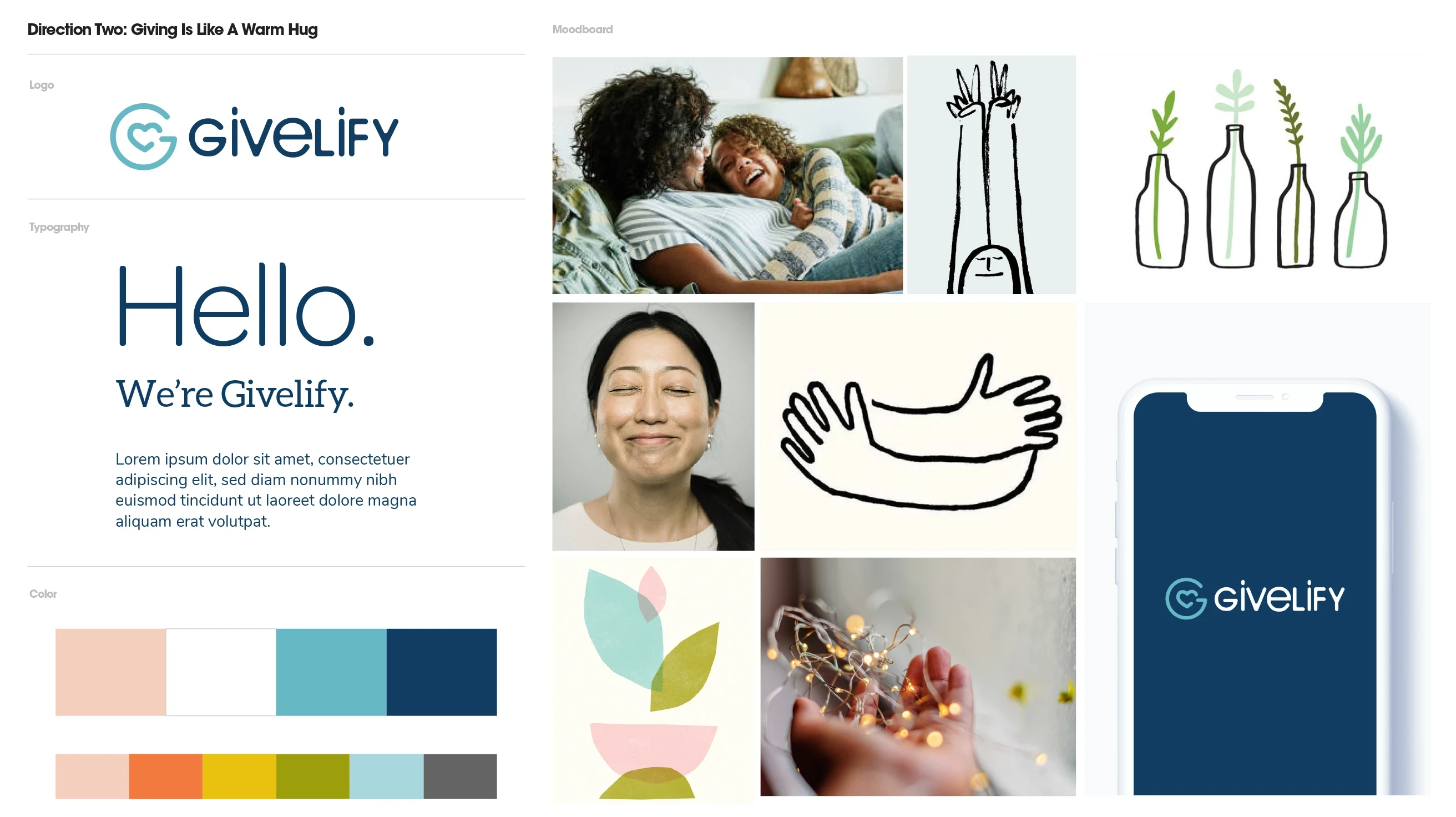 Givelify Brand Exploration - Option 2