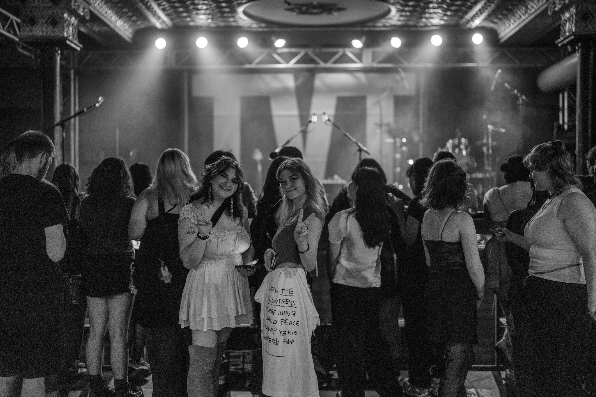 erin Baek performing with The Volunteers at Deluxe in Indianapolis