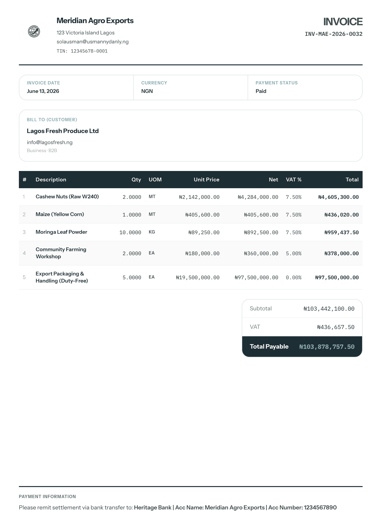 An image of Freelio's budget ui