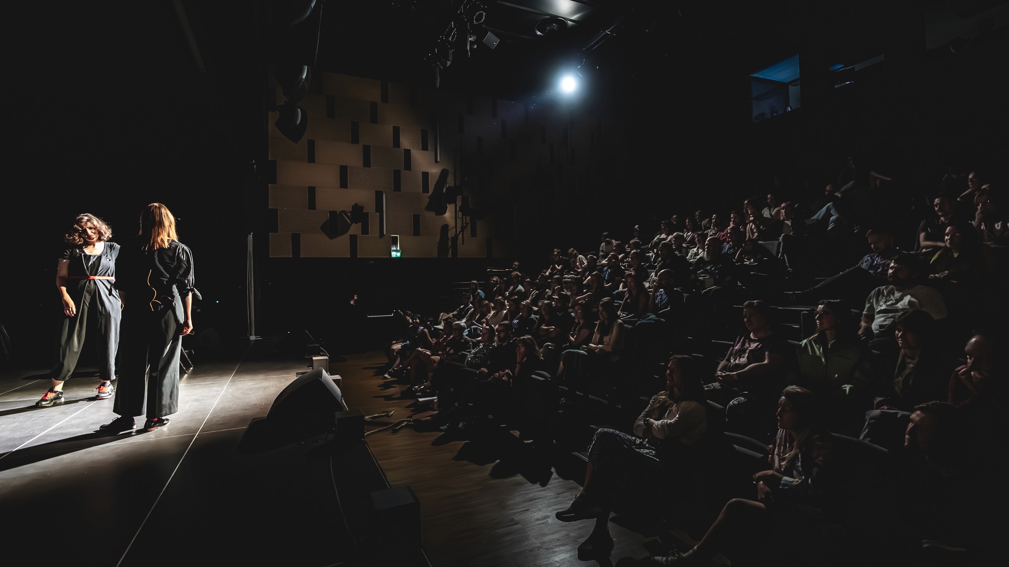 a building with trees and plants