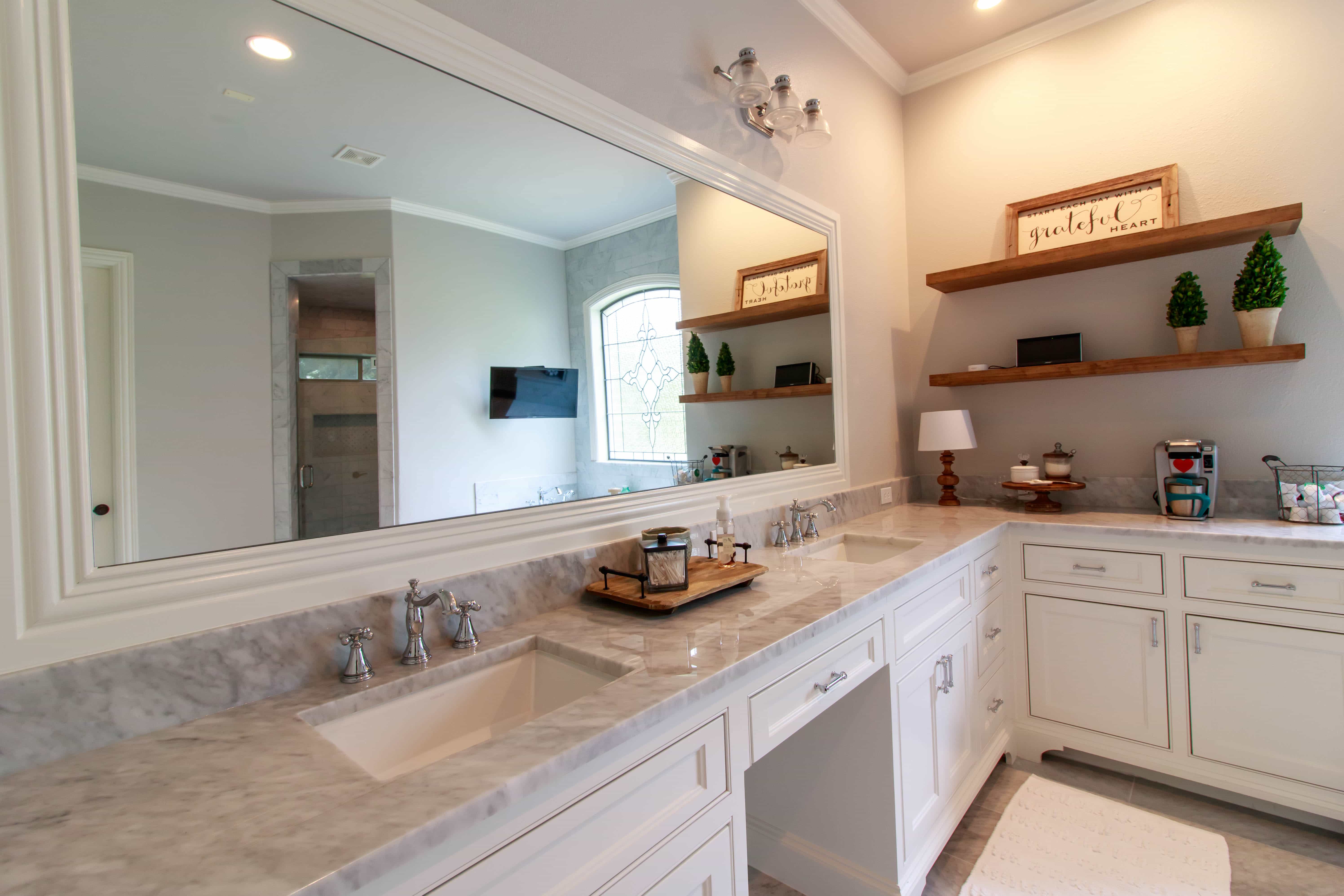 luxury bathroom remodel