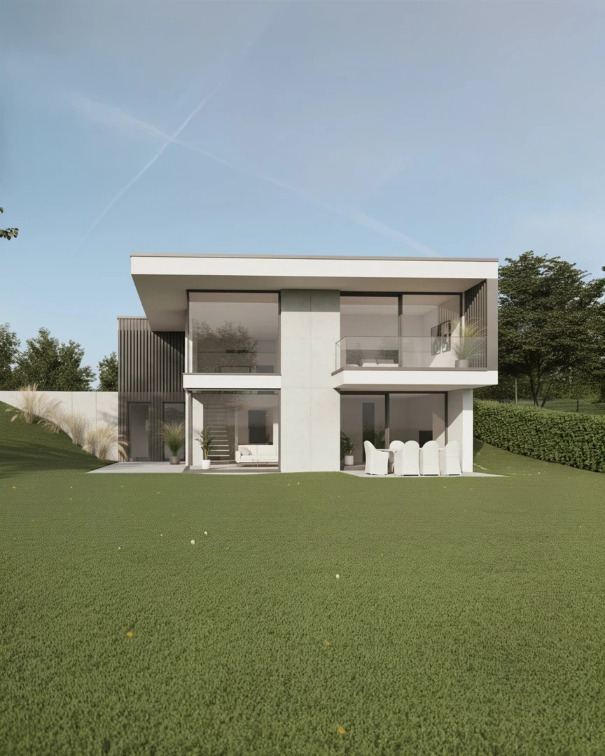 Villa Ahorn von vorne links