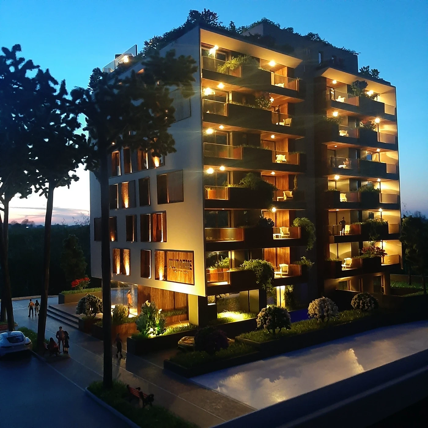 Plastico artigianale architettonico christian rocchi