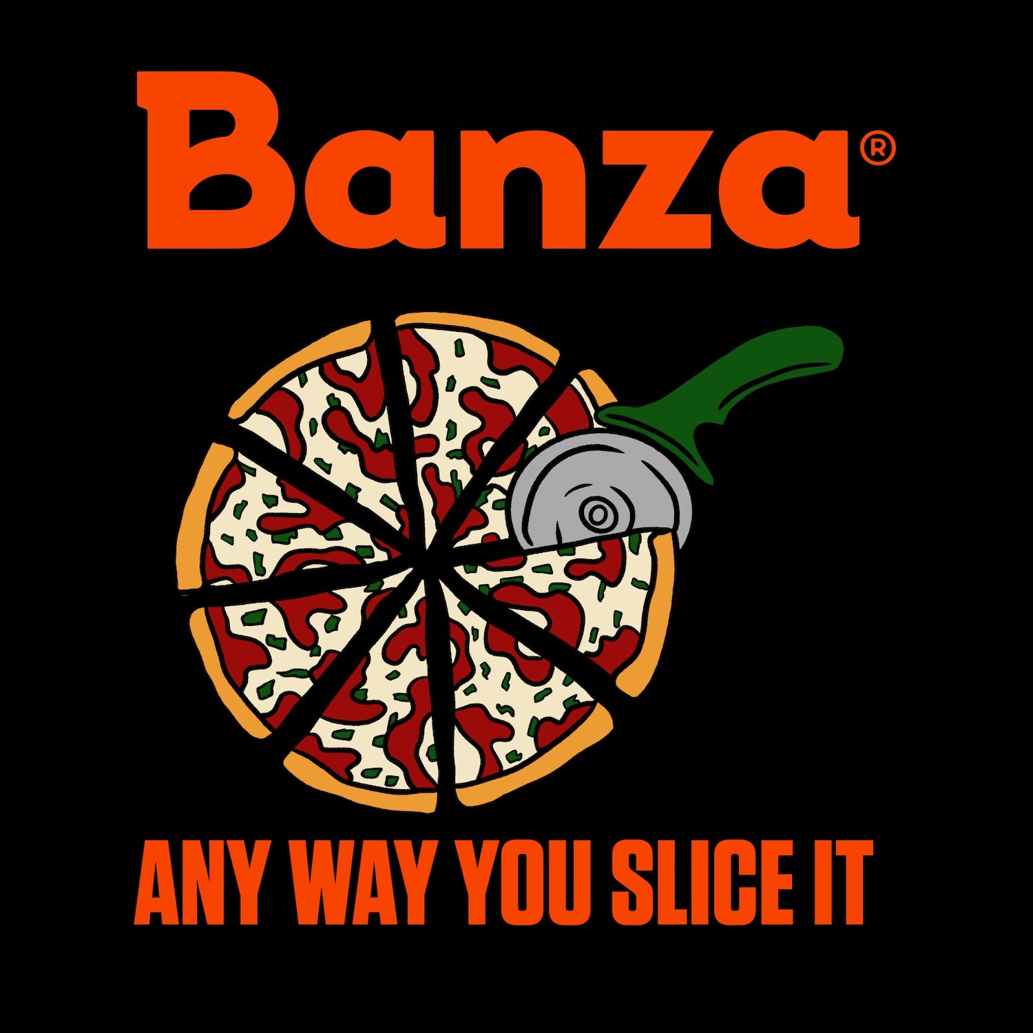 Banza Pizza Swag Design How You Cut