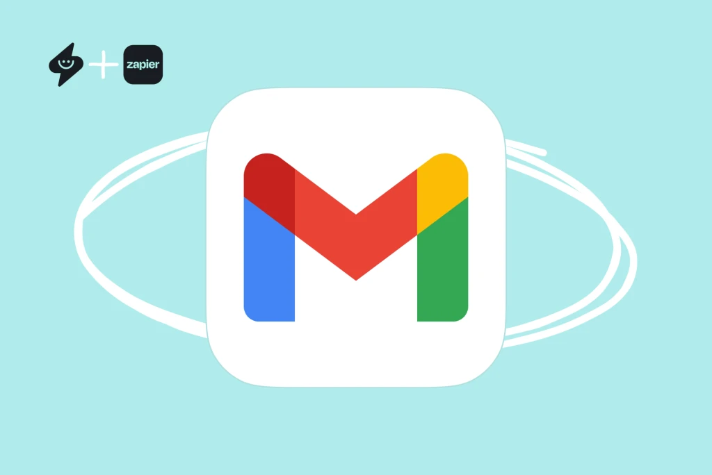 Gmail inbox interface showing email list and message preview