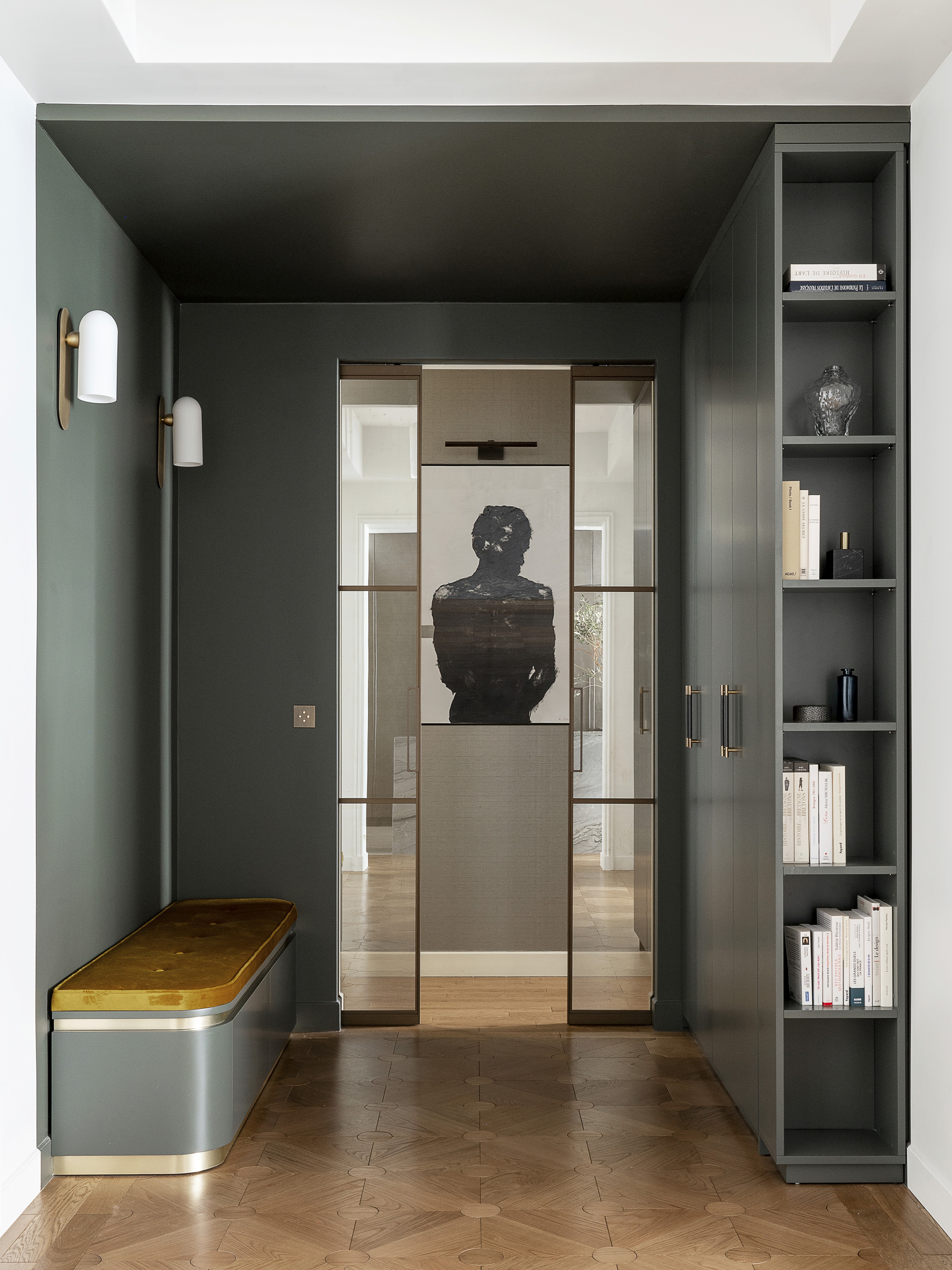 Project showcase image featuring a modern, refined interior.