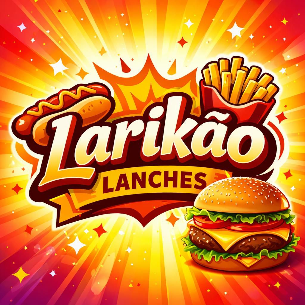 Logotipo larikão lanches - JIFFY