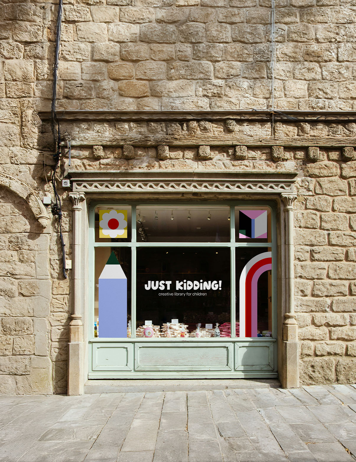 storefront design for library