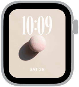 easter minimal Apple Watch face preview 2 featuring gradient, modern, easter, and spring.
