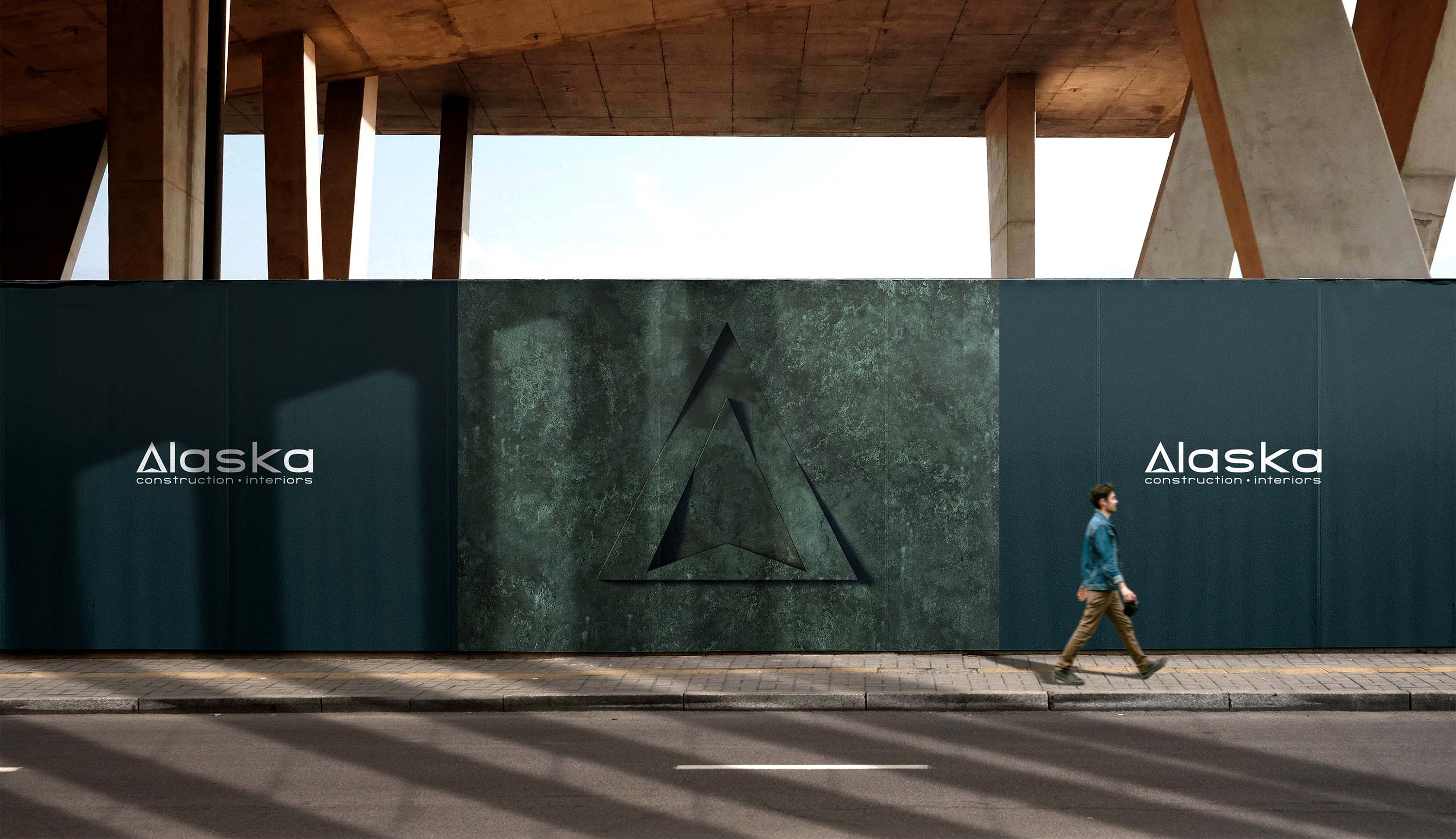 Alaska OOH city cladding design