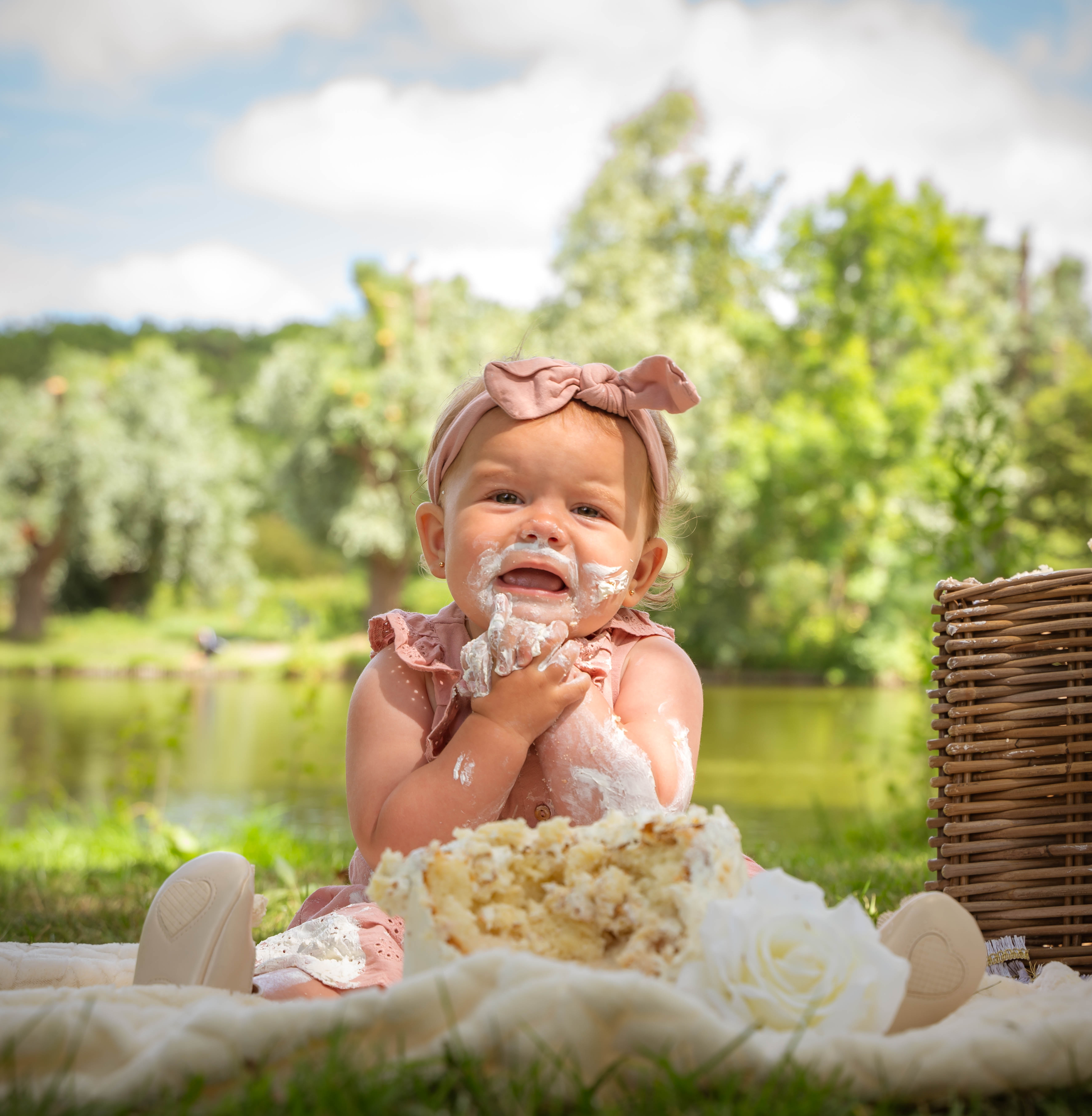 A couple stands closely in an intimate embrace.