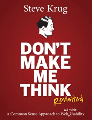 Steve Krug's&nbsp;“Don't Make Me Think”