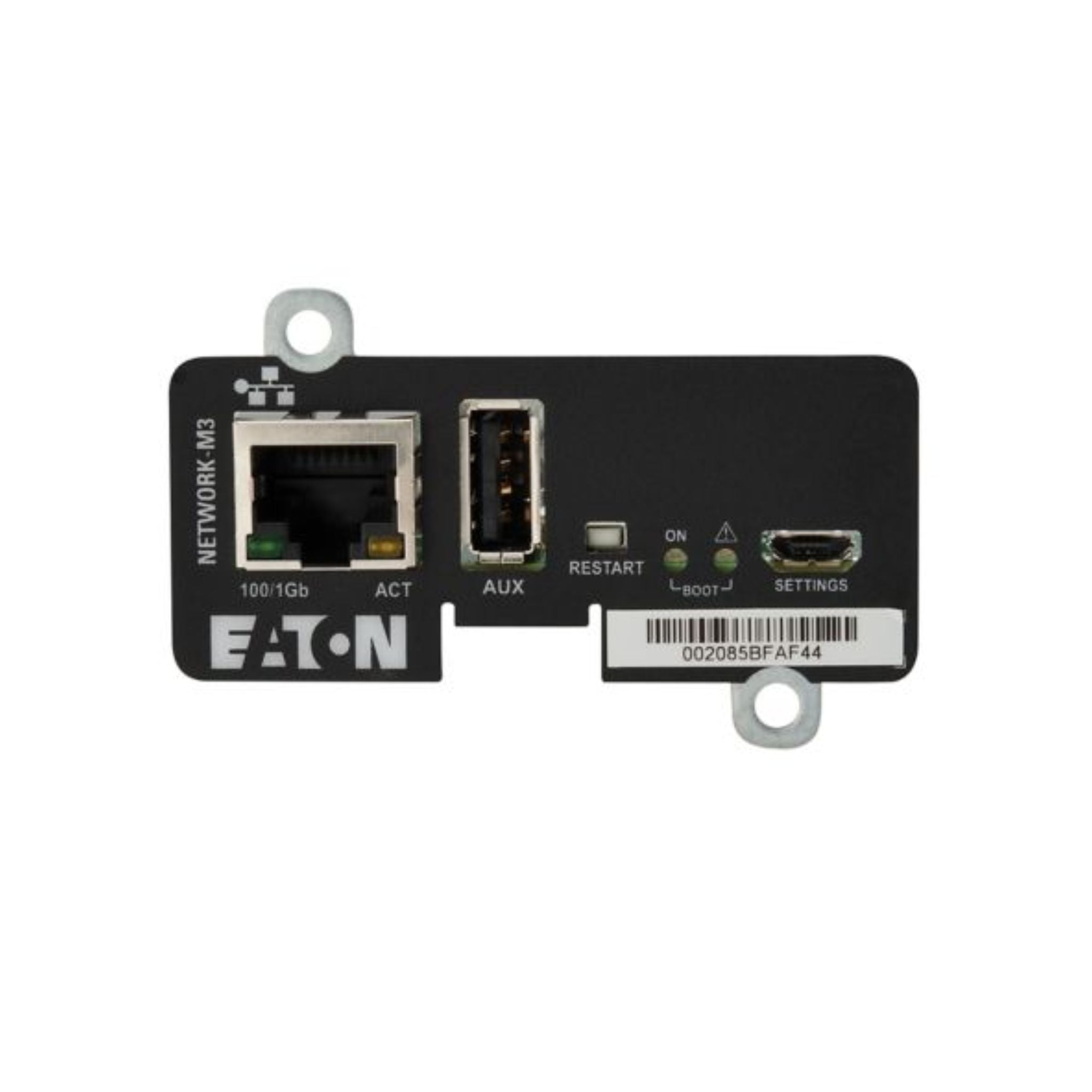 Eaton Network-M3 Gigabit network card for UPS, front view