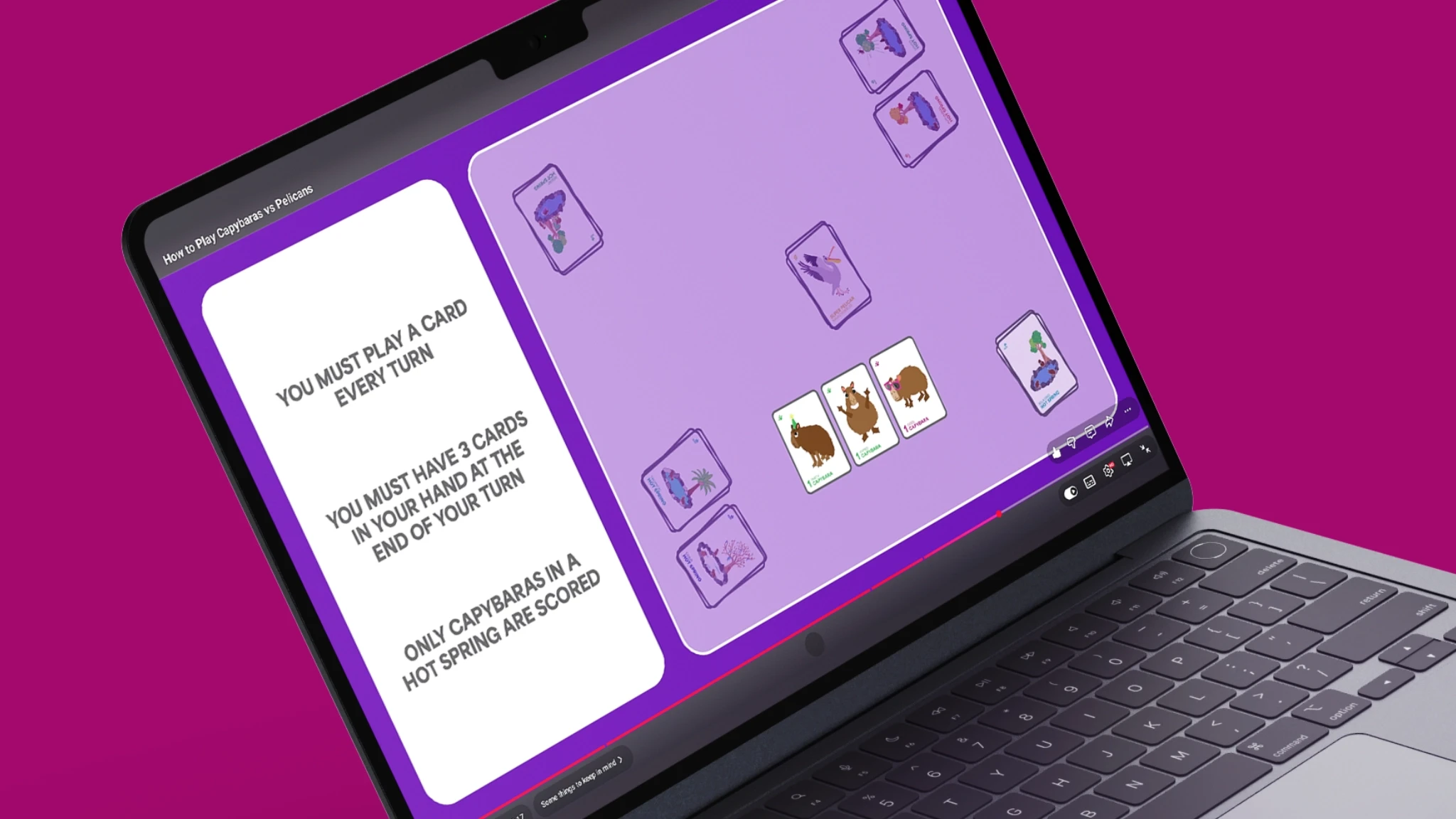 How to play video on a laptop.