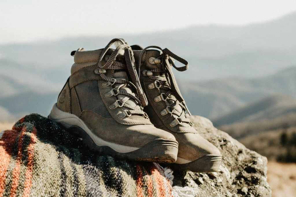 Hiking boots - beginner mountain climbers