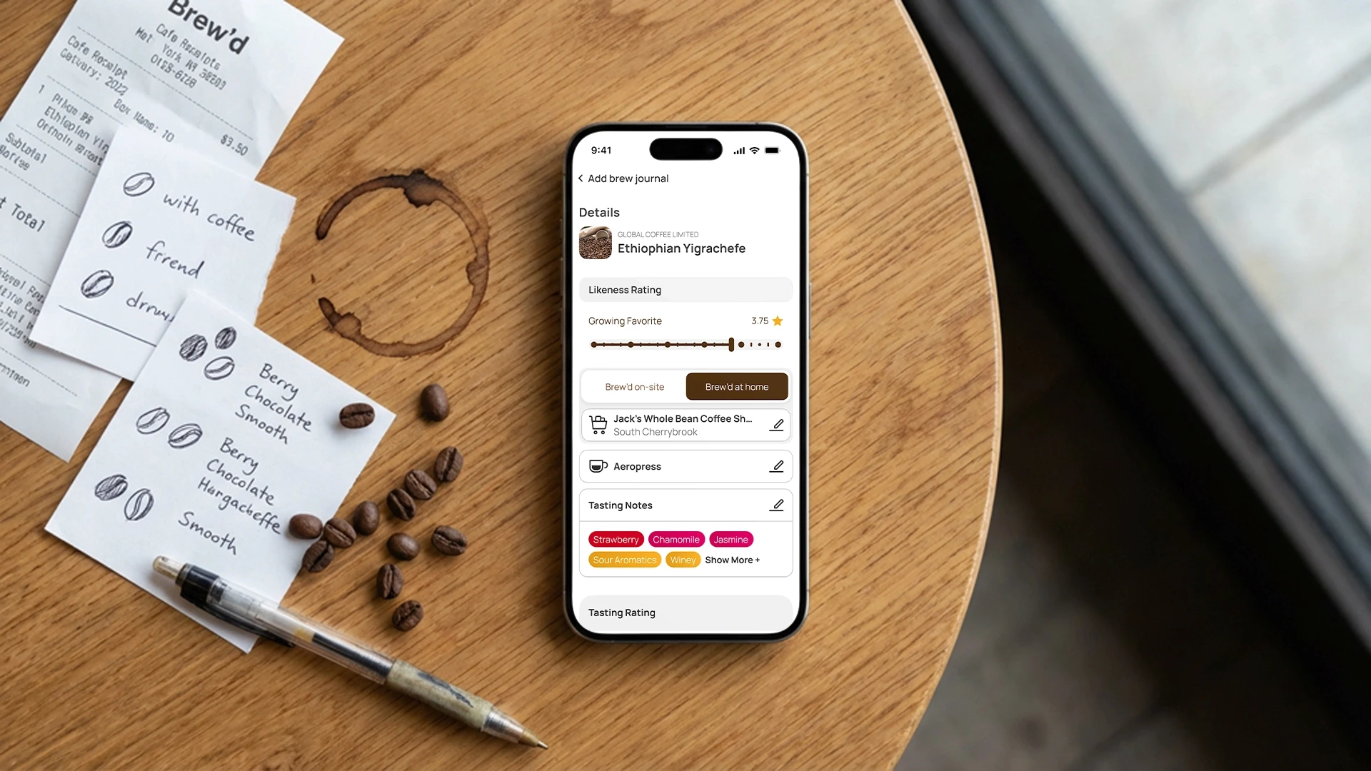 Brewd App Coffee Discovery Map