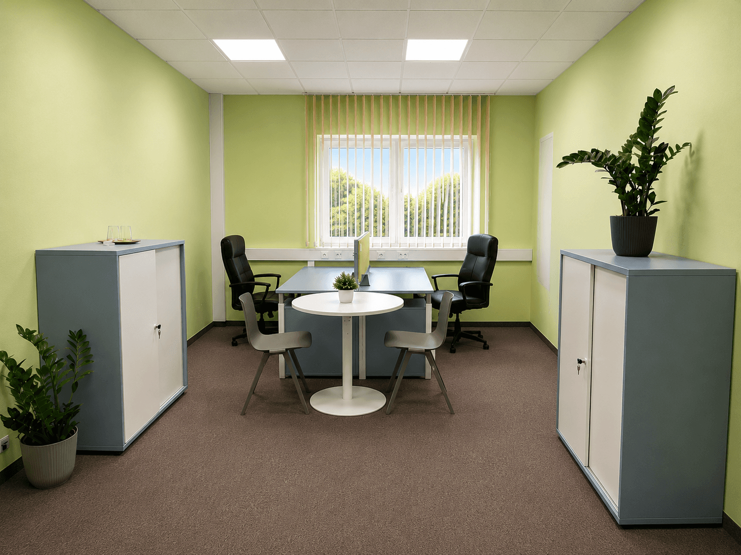 Heller Büroraum im McOffice Businesscenter Graz-Seiersberg