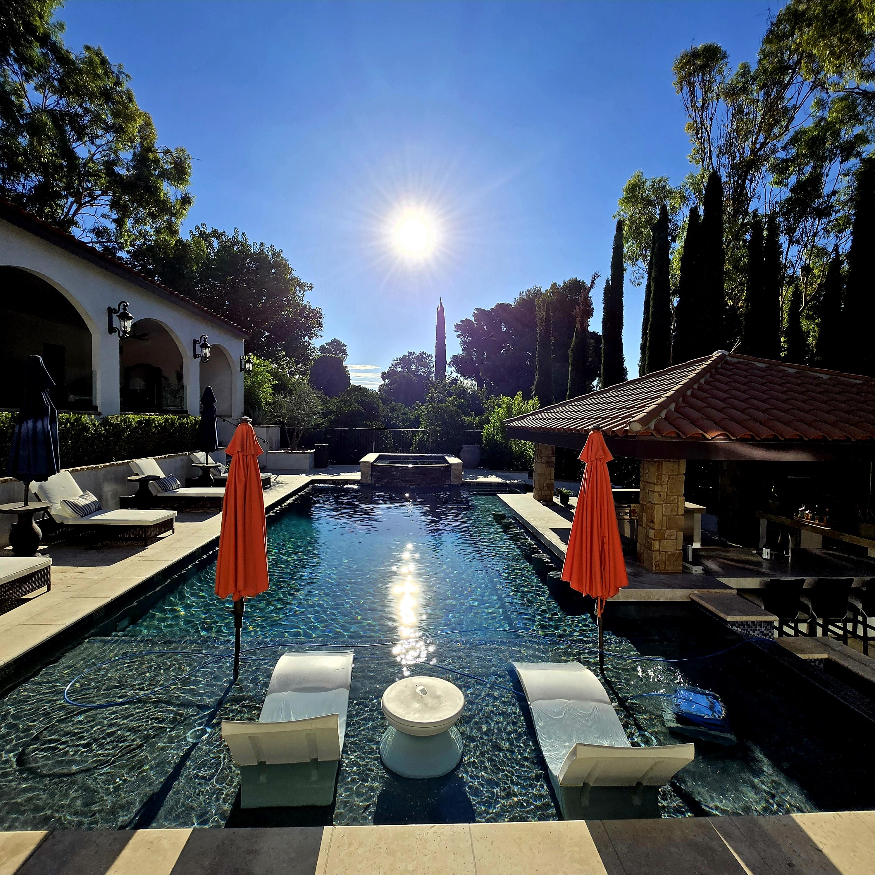 Residential Pool Serviced By PoolGenX