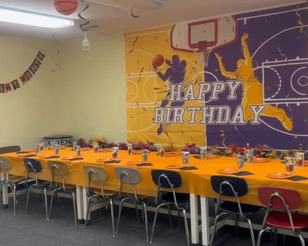 Sports birthday party for kids at SportPlus Academy Charlotte NC