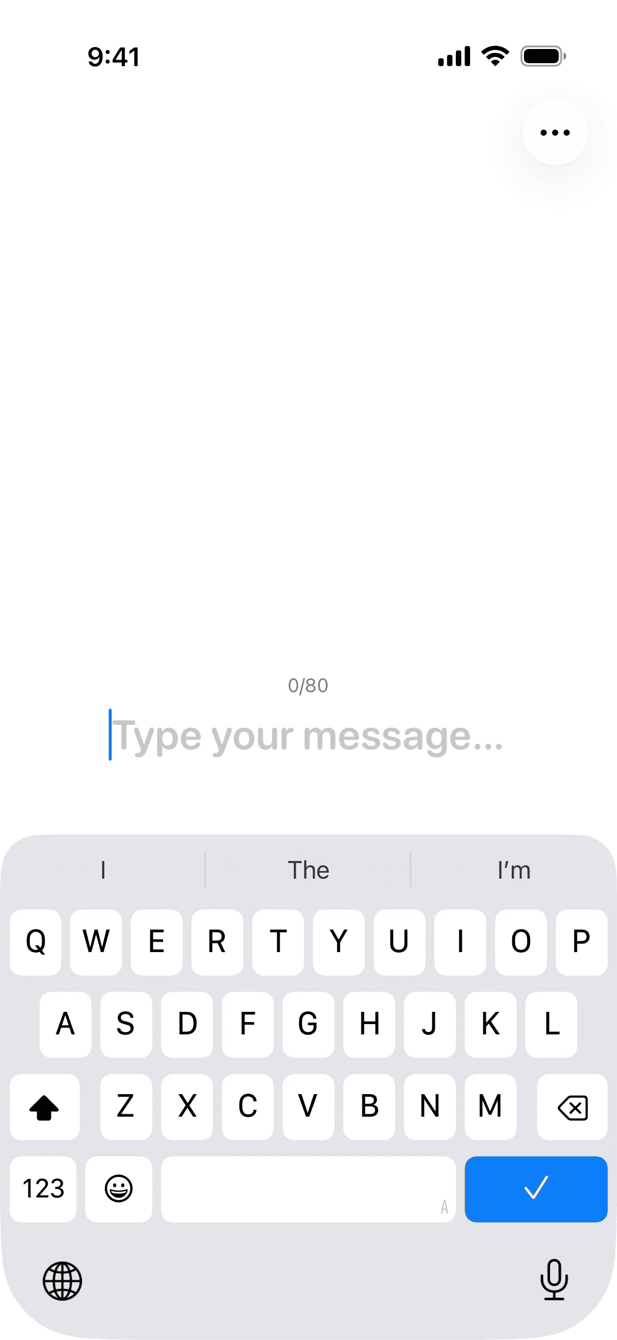 Peek Message empty message
