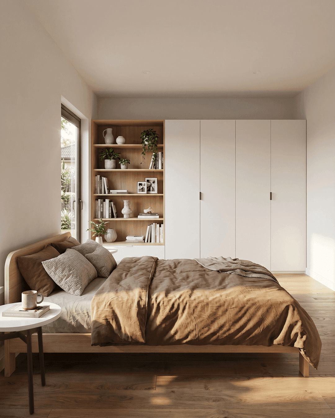 Linea house bedroom 1 of the 2 bedroom adu