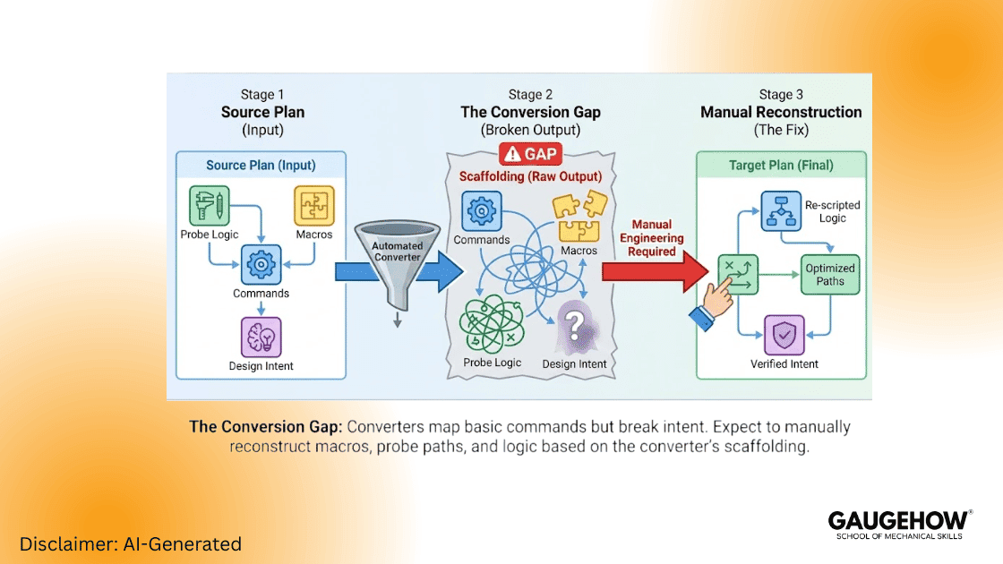 Conversion Reality Work flow diagram