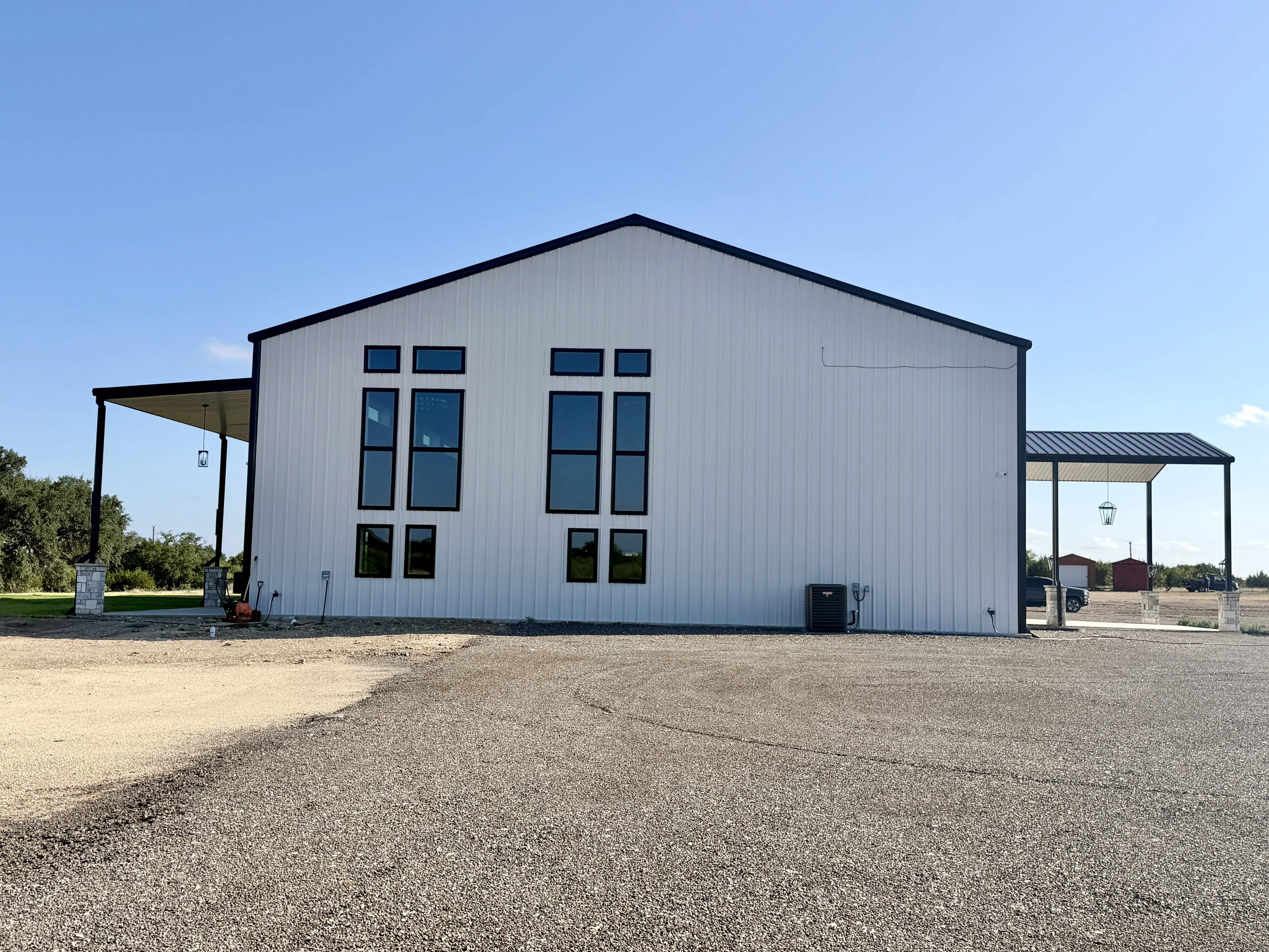 The Venue at Wildflower Hill built by Perks Metal Works Lampasas, Texas
