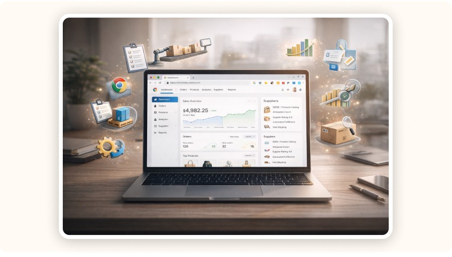 Top Dropshipping Platforms Compatible with Chrome Extensions