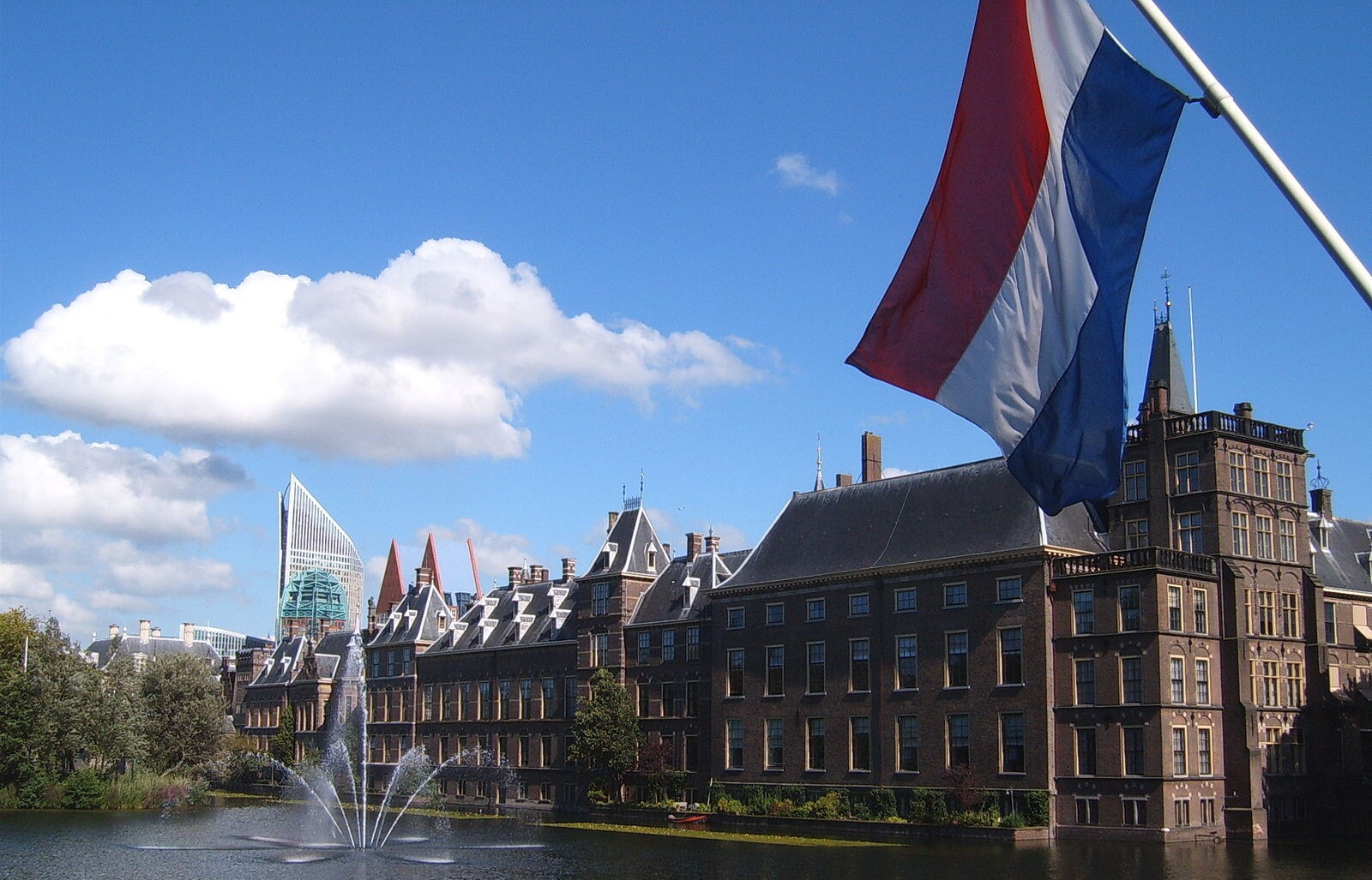 A man and a woman in an office