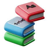 Free 3D books icon