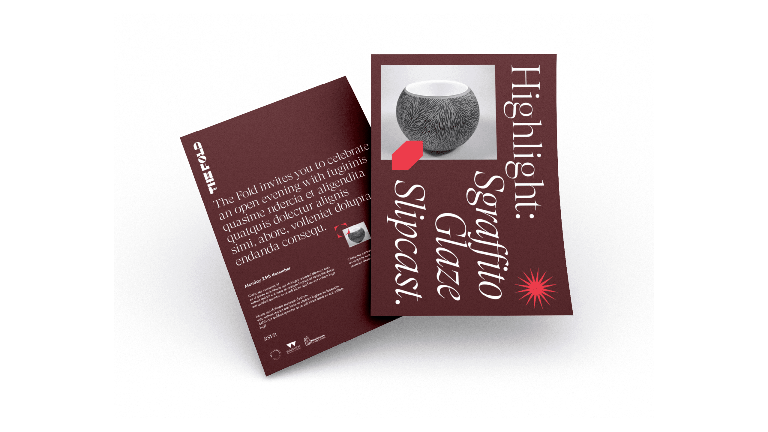 A flyer for the Fold promoting an event