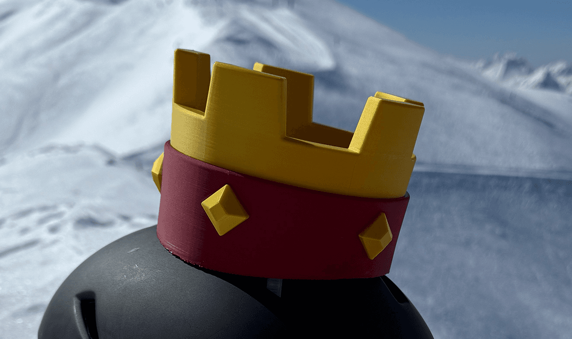 Casque sur la personne