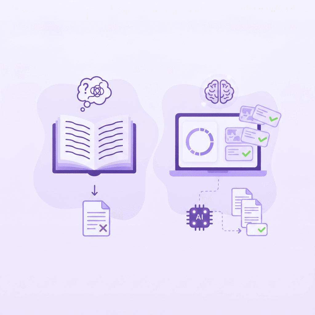 Comparison of passive reading versus active ADHD study methods