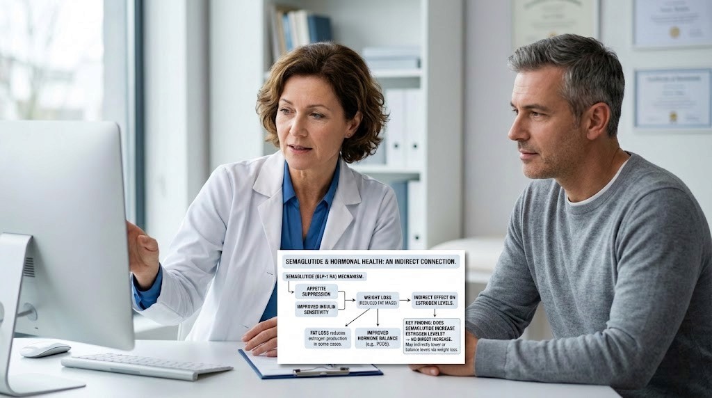 Does semaglutide increase estrogen levels