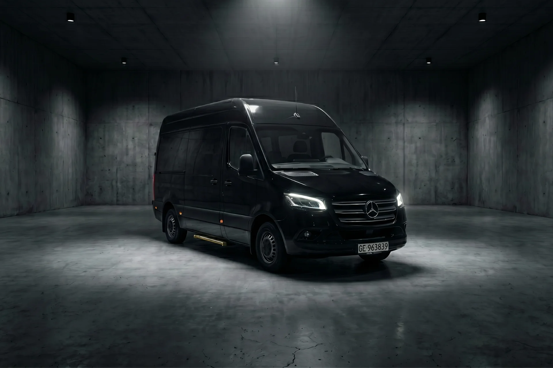 Mercedes Sprinter globe limousine