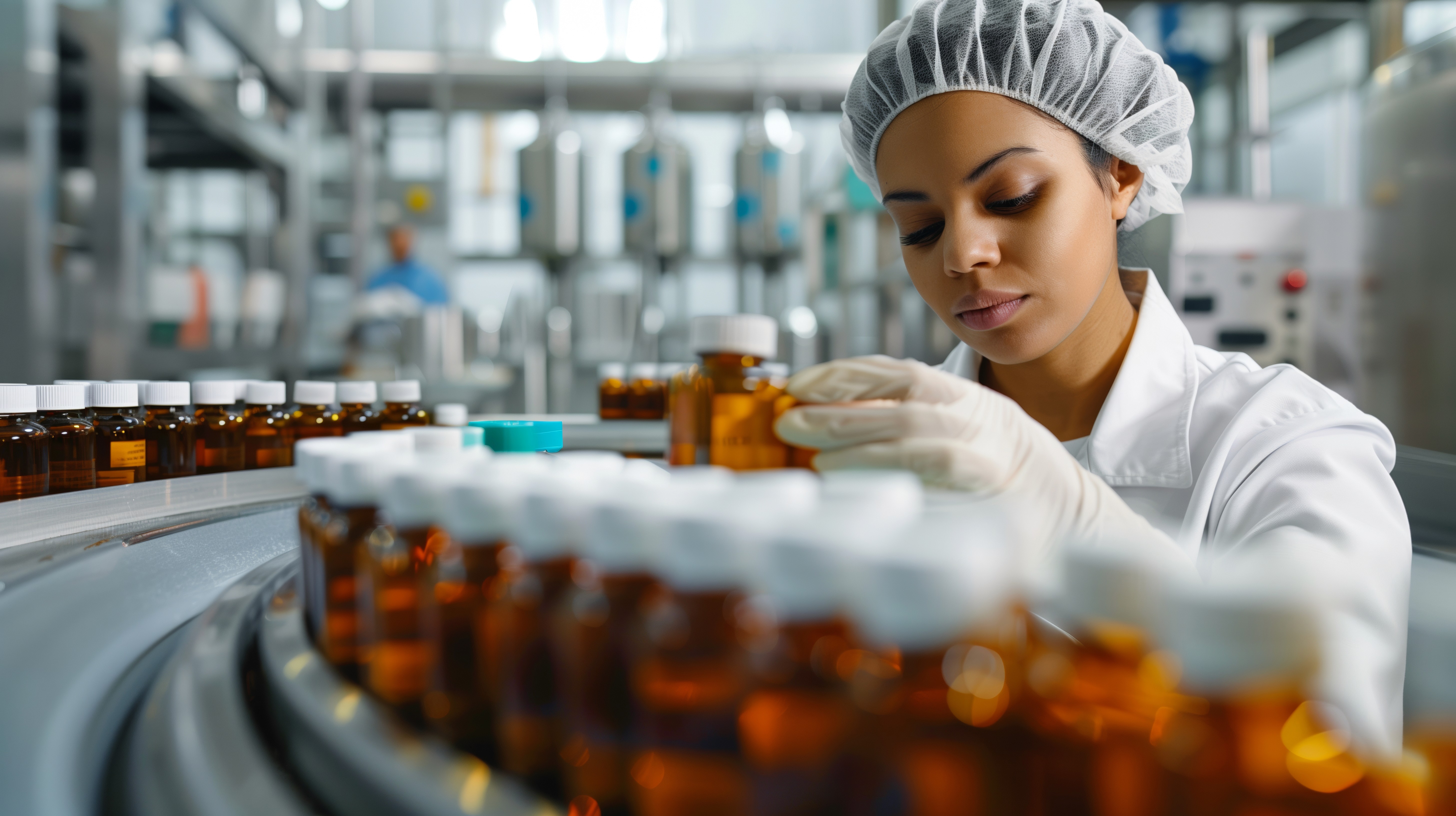 Trabalhador em uma área de mineração utilizando EPIs e segurando um tablet nas mãos