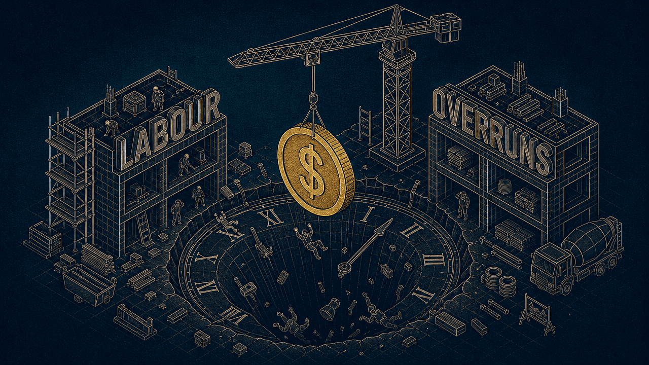 Illustration of construction cost