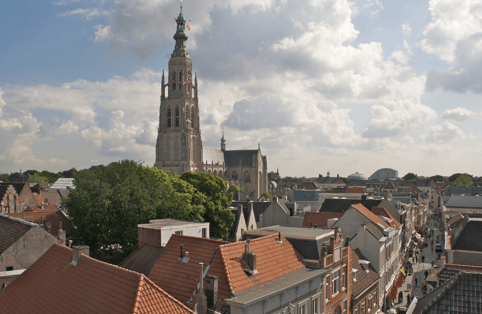 a picture of Breda in cloudy weather