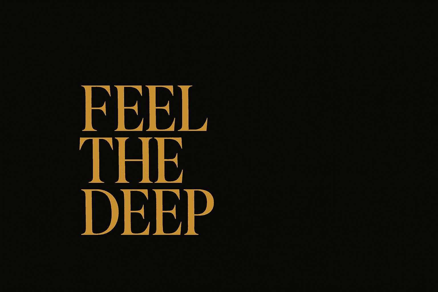 Feel the Deep Image