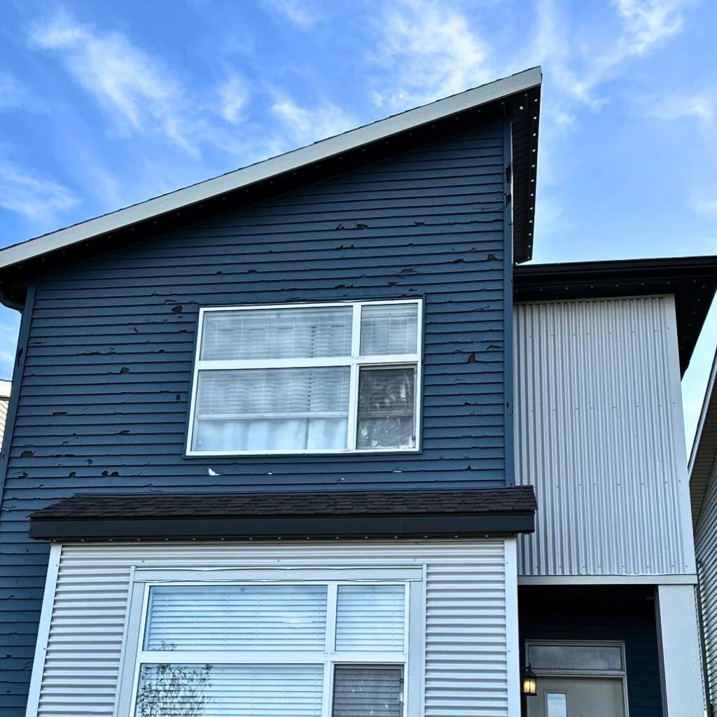 Calgary Hail Damaged house affected fix - storm repair housing