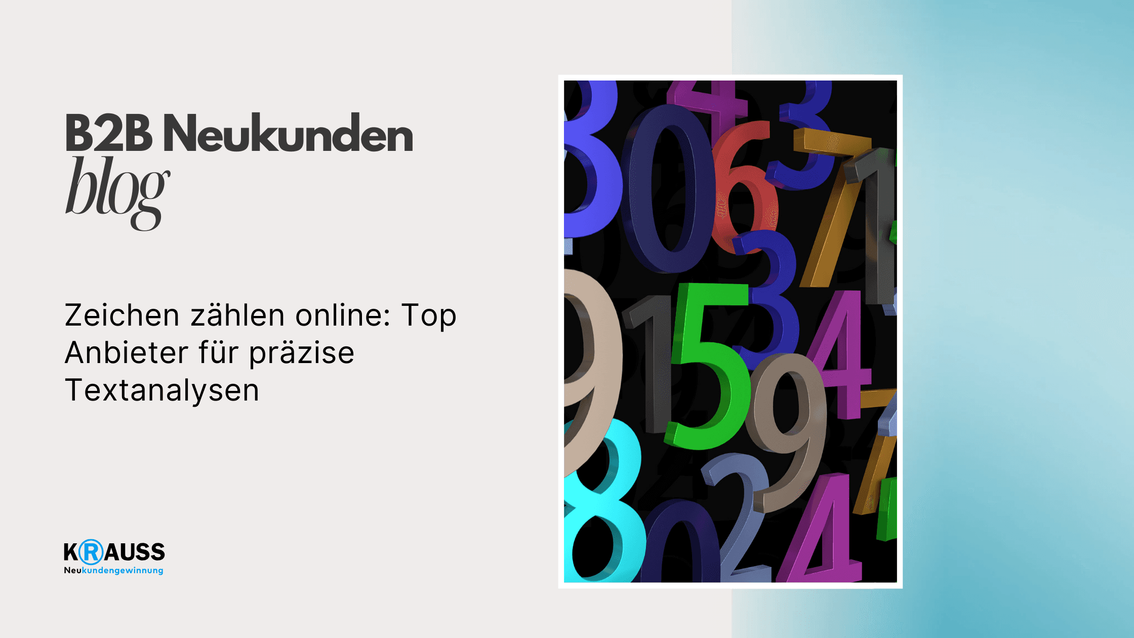 Zeichen zählen online: Top Anbieter für präzise Textanalysen