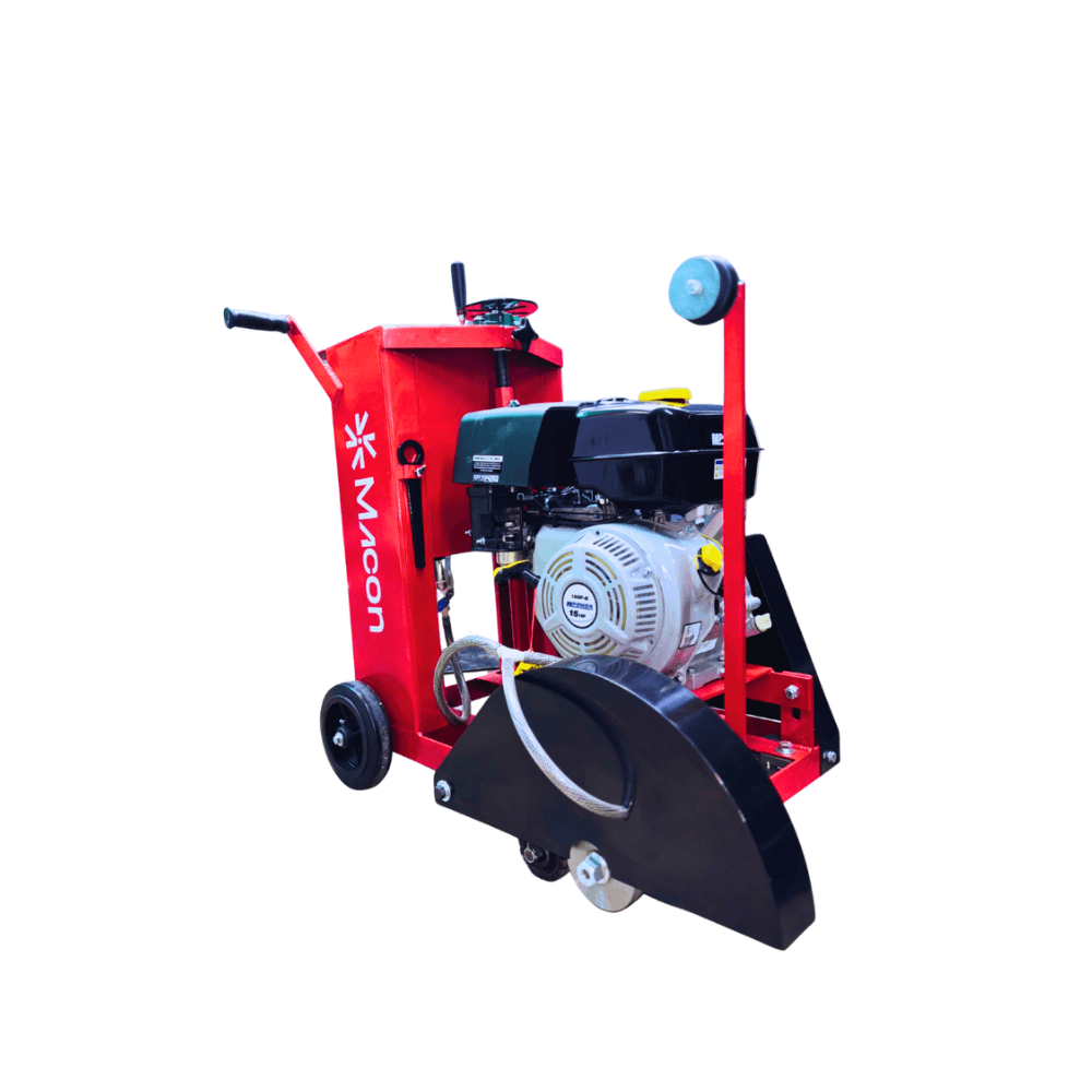 Cortadora de concreto  con motor gasolina Macon, maquinaria ligera para construcción en México