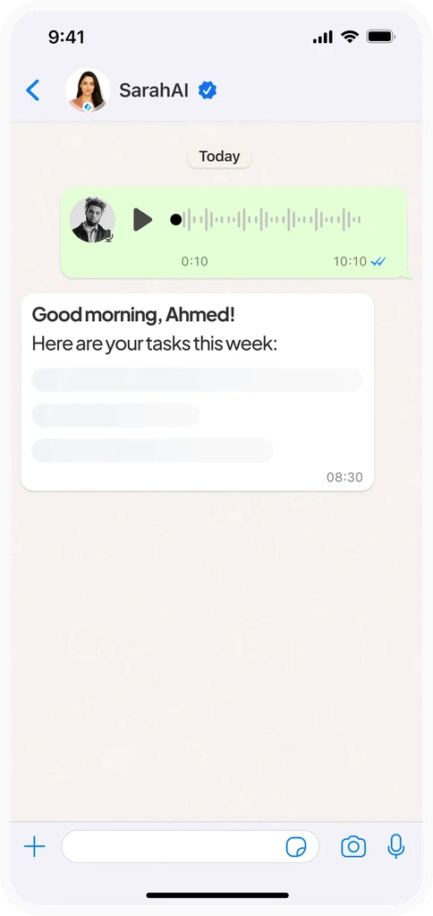 Multilingual Voice Notes