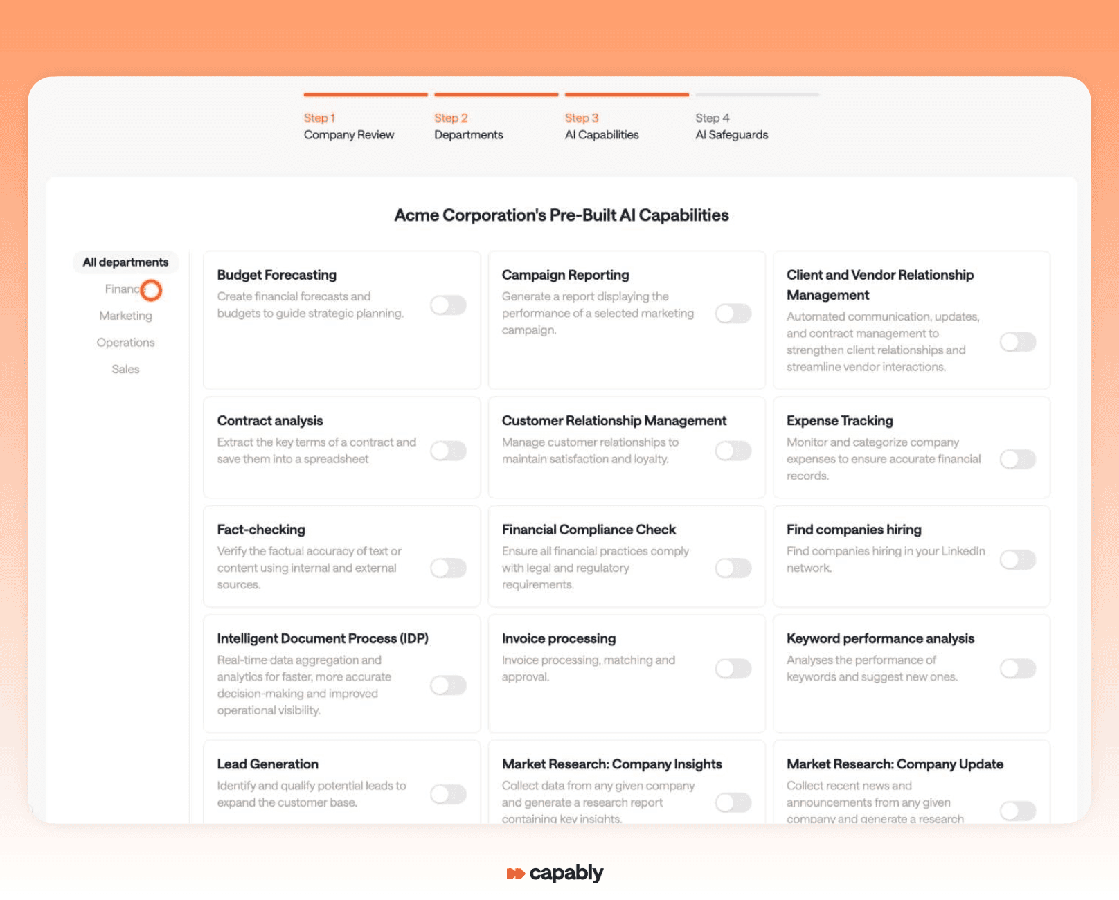 Agentic automation workflow library